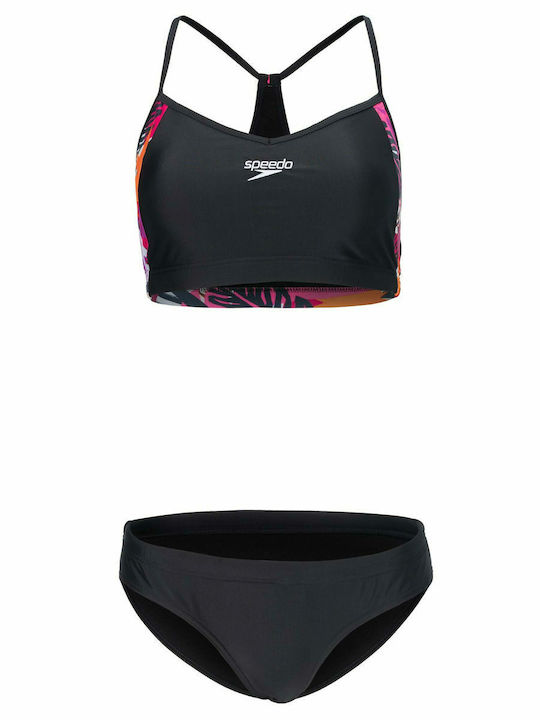 Volley Thinstrap Set Bikini Μπουστάκι Μαύρο