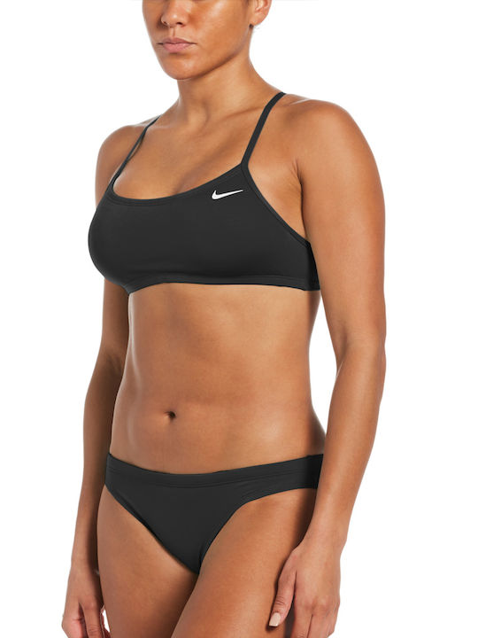 Essential Racerback Set Bikini Μπουστάκι Μαύρο