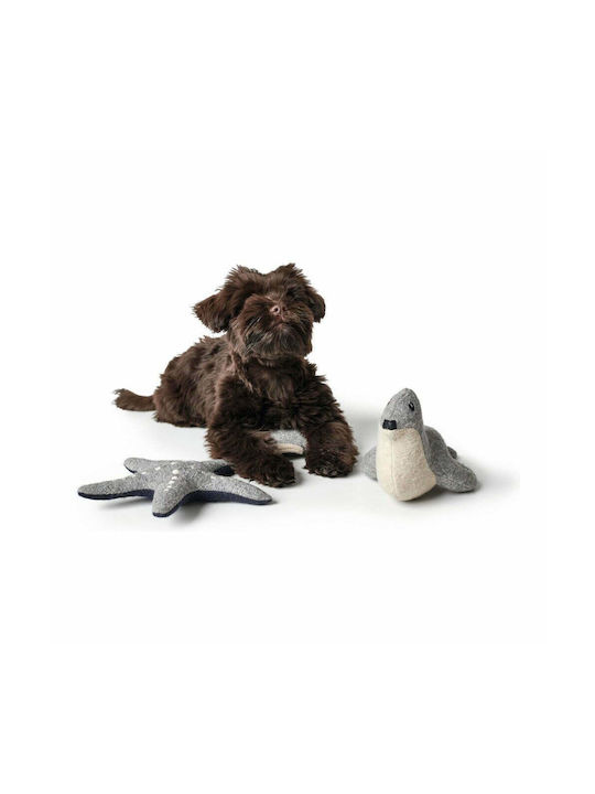 Hunter Skagen Seal Kuscheliges Hundespielzeug Klein 21cm Grau