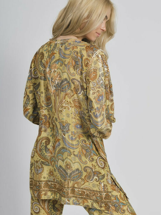 Ble Resort Collection Καφτάνι Παραλίας Καφέ Ble Resort Collection Καφτάνι Παραλίας Καφέ