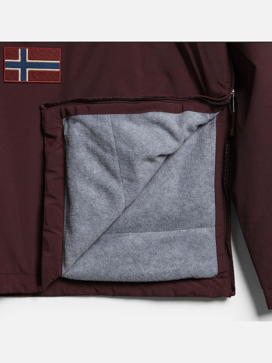 Rainforest Winter Winter Jacke Burgundisch