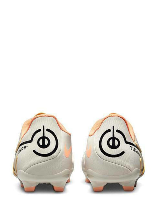 Tiempo Legend 9 Club MG Kids Soccer Cleats Molded White
