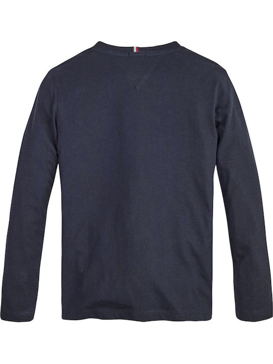 Παιδική Μπλούζα Μακρυμάνικη Navy Μπλε Essential