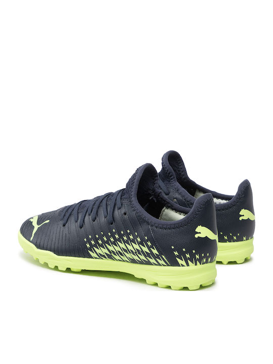 Parisian Fizzy Pistachio TT Kids Soccer Cleats & Shoes with Turf Outsole Navy Blue