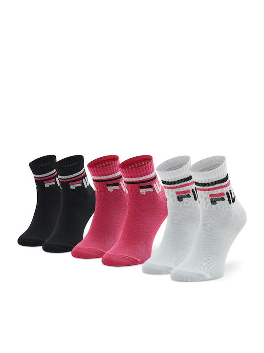 FILA Sportliche Lange Kindersocken Bunte 3 Paar