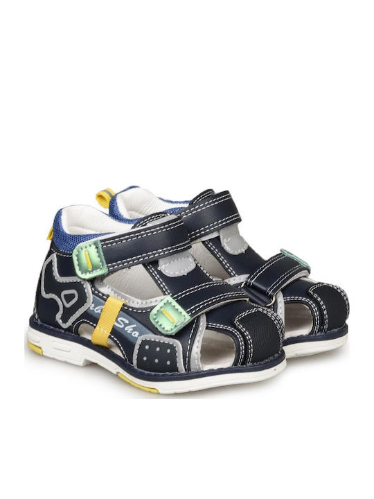 Sandale Tip Pantof Anatomici Albastre