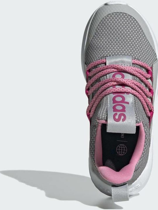 Lite Racer Jr Kinder Sportschuhe Laufen Slip-On Grey Two / Grey Three / Team Real Magenta