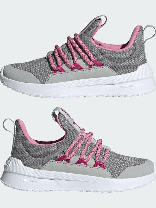 Lite Racer Jr Kinder Sportschuhe Laufen Slip-On Grey Two / Grey Three / Team Real Magenta