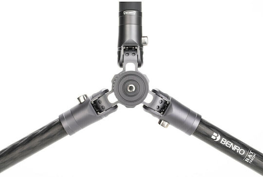 Benro Bat Carbon Fiber Camera Tripod Kit with VX25 with Spherical Head up to 177cm and Maximum Load 16kg