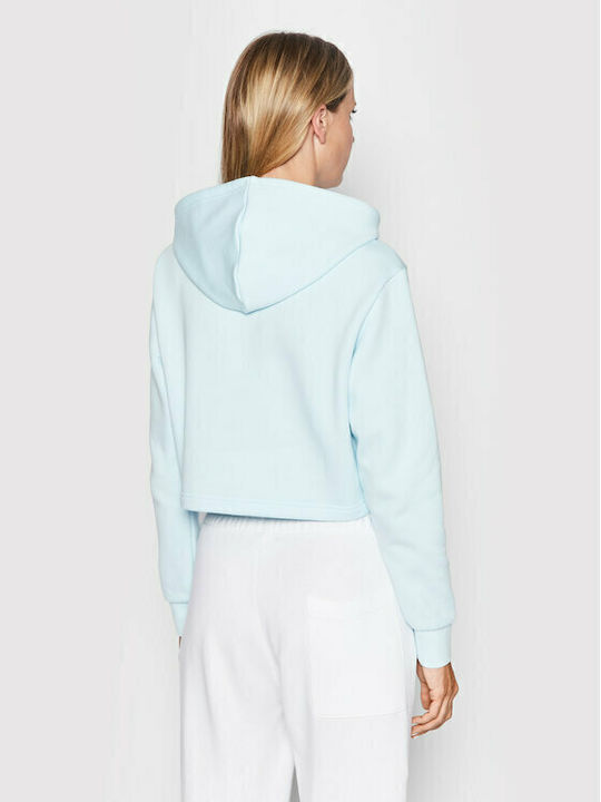 adidas Adicolor Essentials Φούτερ Γαλάζιο με Κουκούλα