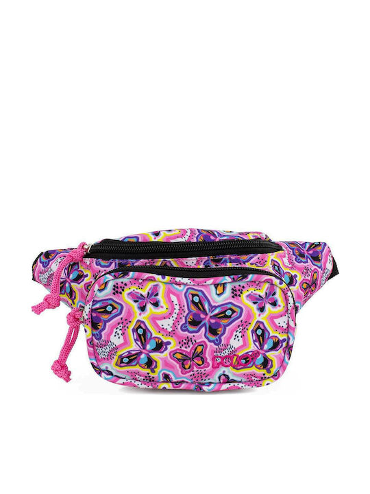 Polo Kiddo Παιδικό Τσαντάκι Μέσης Ροζ 24x4x12εκ.