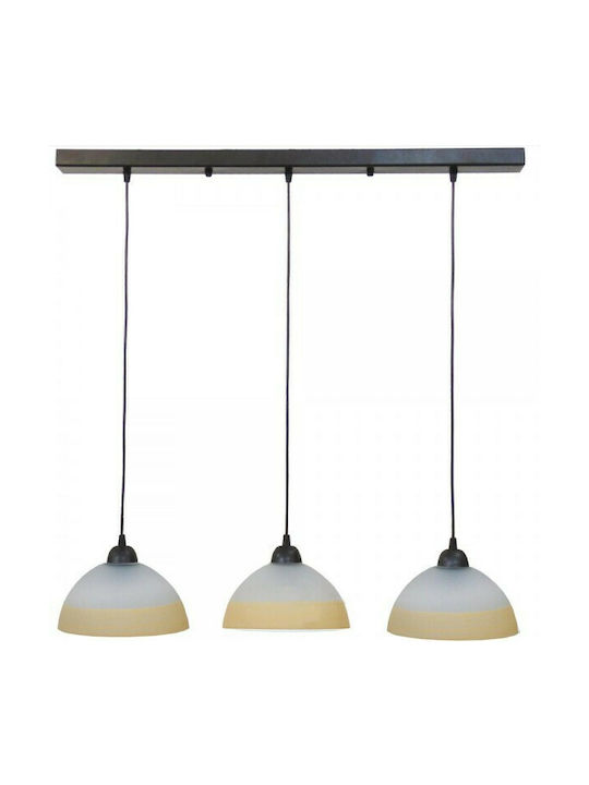 Heronia Pendant Light Suspension Bell for Socket E27 Beige