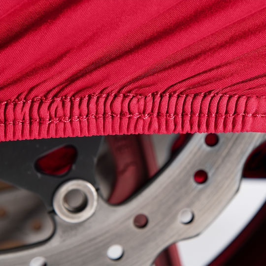 Oxford Κουκούλα Μηχανής Εσωτερικού Χώρου Protex Stretch Large Red Μ246xΠ104xΥ127εκ.