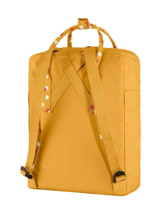 Fjallraven Kånken Mini Rucsac Waterproof 7lt Culoare Full Face Galben