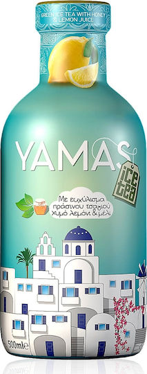 Yamas Ice Tea Λεμόνι Χωρίς Ανθρακικό & Ζάχαρη σε Μπουκάλι 355ml