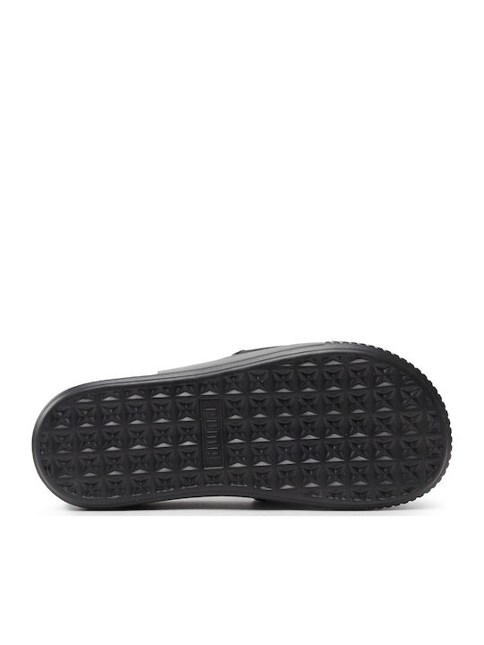 Frauen Flip Flops mit Plattform in Schwarz Farbe