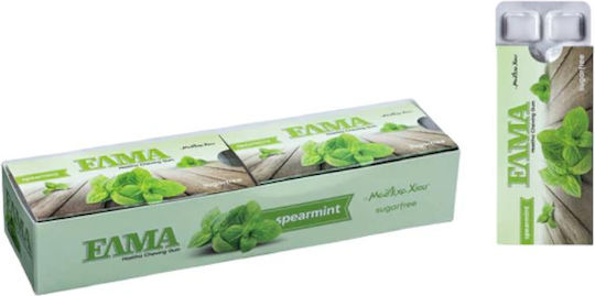 Elma 10 Chewing Gums with Spearmint Flavour No Added Sugar 10 Pack 13g