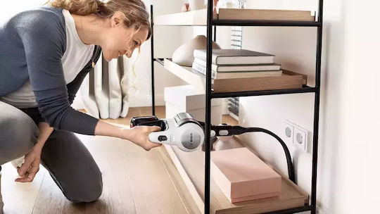 Bosch Unlimited 7 Επαναφορτιζόμενη Σκούπα 2 σε 1 Stick & Χειρός 18V White