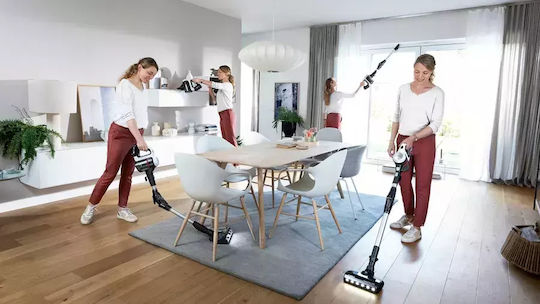 Bosch Unlimited 7 Επαναφορτιζόμενη Σκούπα 2 σε 1 Stick & Χειρός 18V White