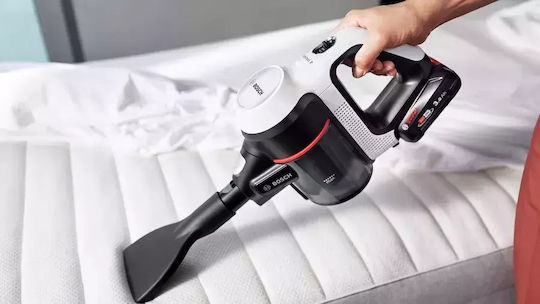 Bosch Unlimited 7 Επαναφορτιζόμενη Σκούπα 2 σε 1 Stick & Χειρός 18V White