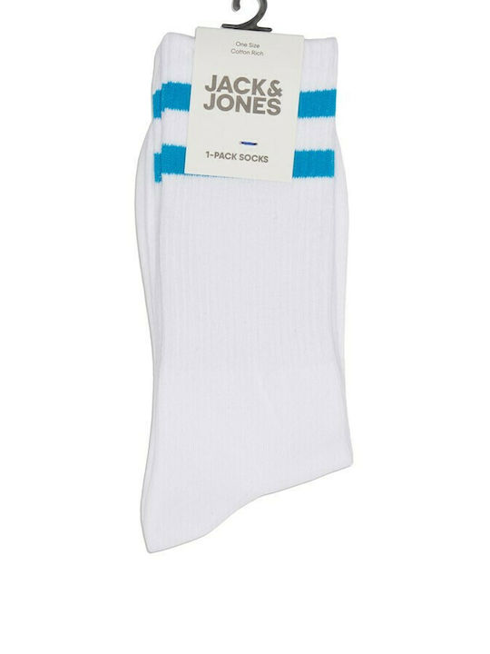 Jack & Jones Boys 3 Pack Knee-High Socks White