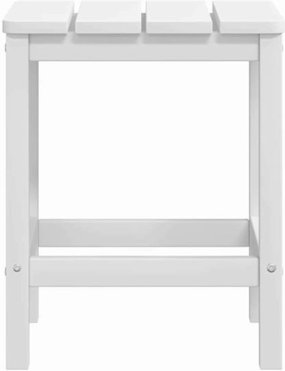Garten- und Outdoor-Möbelsets für kleine Außenbereiche Adirondack 2 Stück Weiß