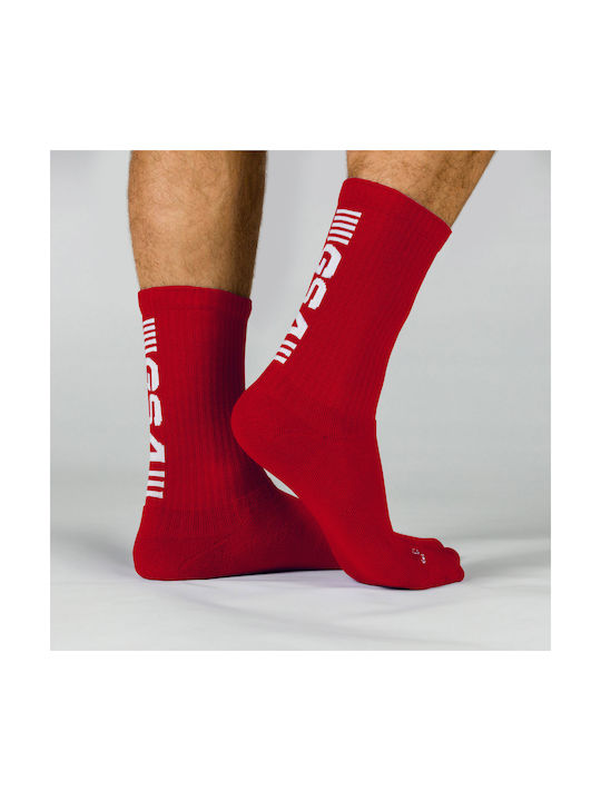 GSA Superlogo Sportsocken Rote 1 Paar