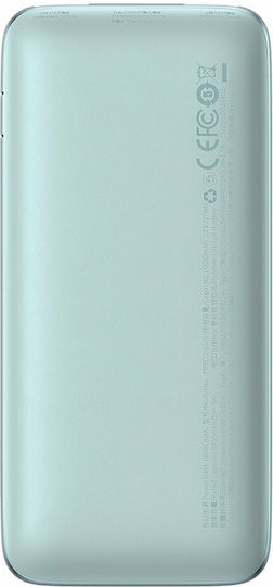 Baseus Bipow Pro Power Bank 10000mAh 20W с 2 USB-A порта и USB-C порт Син