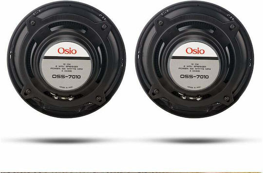 Osio Ηχείο Αυτοκινήτου 10" με 100W RMS (2 Δρόμων)