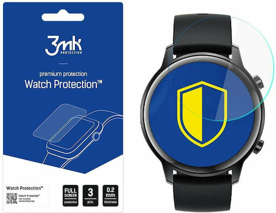 3MK Curved Arc Tempered Glass pentru Honor Magic Watch 2 42mm - Ceas inteligent Honor Magic 2 42mm 3buc