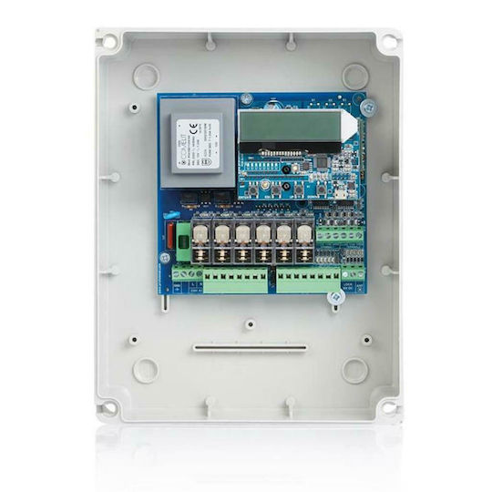 Profelmnet 4114 Garage Door Control Panel Single-Phase (220V) 2400W Automation for Double Opening Doors