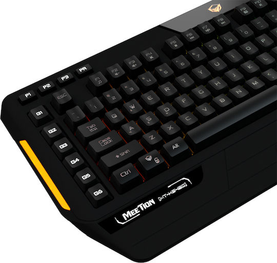Meetion K9420 Gaming Πληκτρολόγιο με RGB φωτισμό (Αγγλικό US)