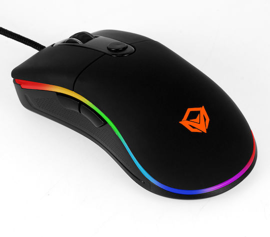 Meetion GM20 RGB Gaming Ποντίκι 4800 DPI Μαύρο