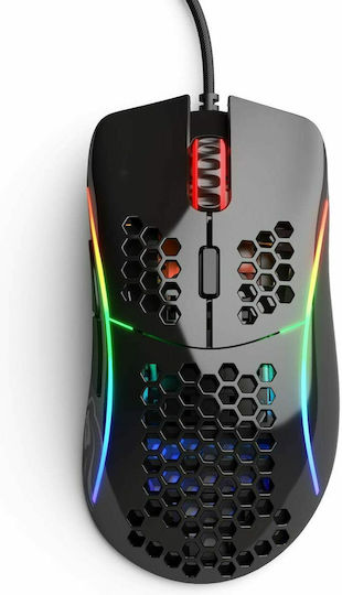 Glorious PC Gaming Race Model D RGB Gaming Mouse 12000 DPI Glossy Black