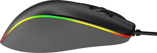 Meetion GM230 RGB Gaming Ποντίκι 12800 DPI Μαύρο