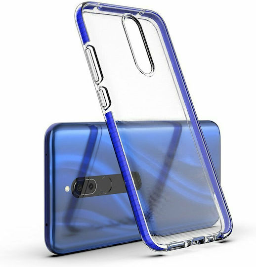 Hurtel Spring Back Cover Σιλικόνης 1mm Γαλάζιο (Huawei Mate 20 Lite)