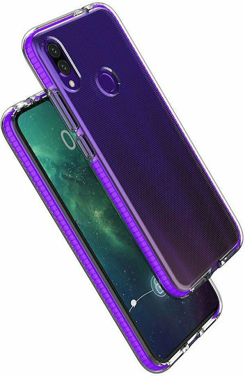 Hurtel Spring Back Cover Silicon 1mm Roz (Huawei P Smart 2019)