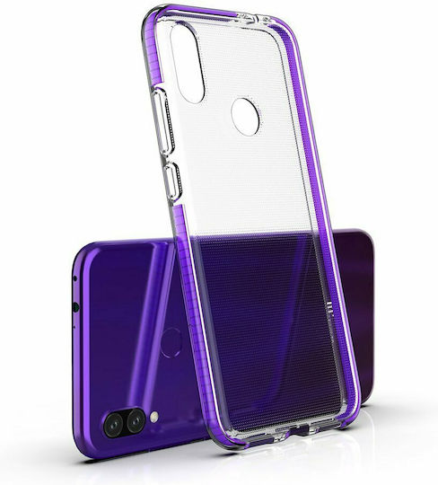 Hurtel Spring Back Cover Silicon 1mm Roz (Huawei P Smart 2019)