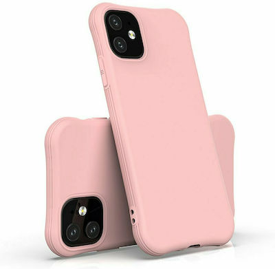 Hurtel Soft Back Cover Σιλικόνης Πορτοκαλί (iPhone 11)