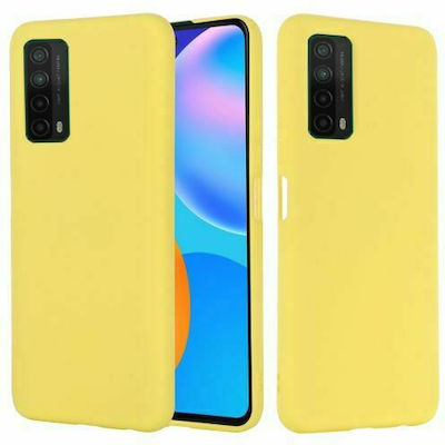 Sonique Liquid Back Cover Silicone Yellow (Huawei P Smart 2021)