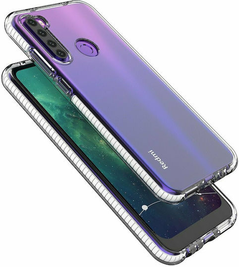 Hurtel Spring Umschlag Rückseite Silikon 1mm Gelb (Redmi Note 8T)