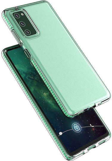 Hurtel Spring Back Cover Silicon 1mm Albastru (Galaxy S21 Ultra 5G)