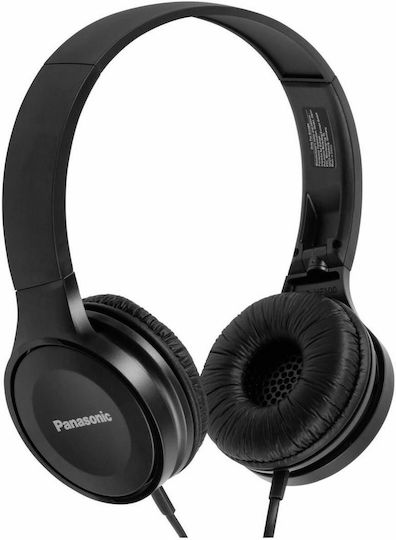 Panasonic RP-HF100E Жични On Ear Слушалки Черни