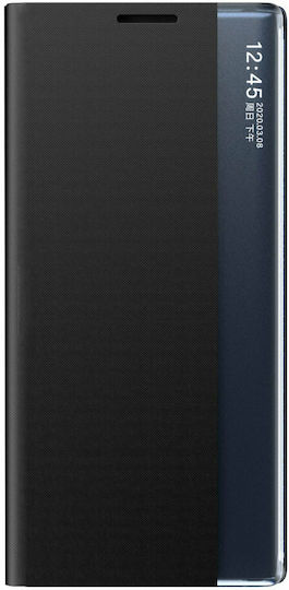 New Sleep Umschlag Rückseite Kunststoff Schwarz (Galaxy A03s)