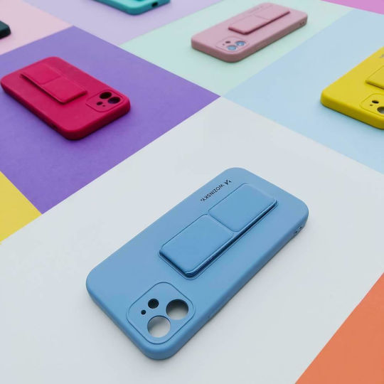 Wozinsky Kickstand Back Cover Σιλικόνης Ροζ (Galaxy A72)