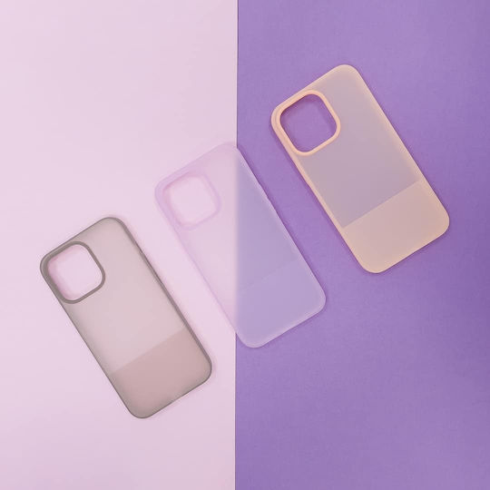Kingxbar Plain Back Cover Σιλικόνης Γκρι (iPhone 13 Pro)