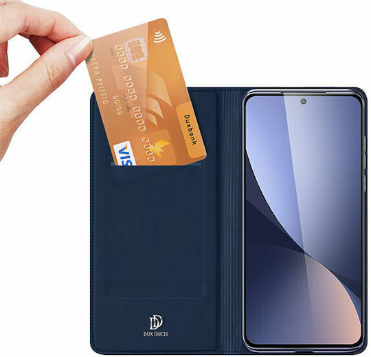 Dux Ducis Skin Pro Книга Изкуствена кожа Златист (Xiaomi 12 / 12X)