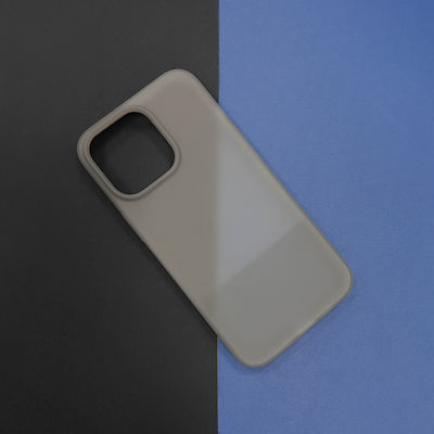 Kingxbar Plain Silicone Back Cover Gray (iPhone 13 Pro)