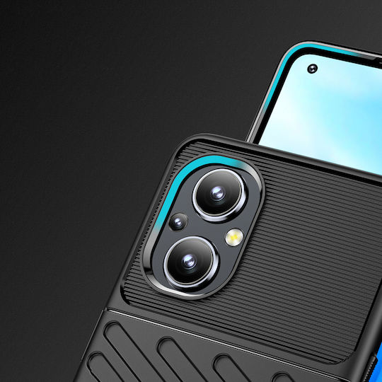 Hurtel Thunder Back Cover Σιλικόνης Μαύρο (OnePlus Nord N20)