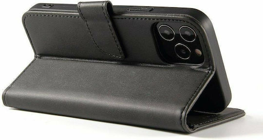 Hurtel Magnet Elegant Book Synthetic Leather Black (Moto G200)